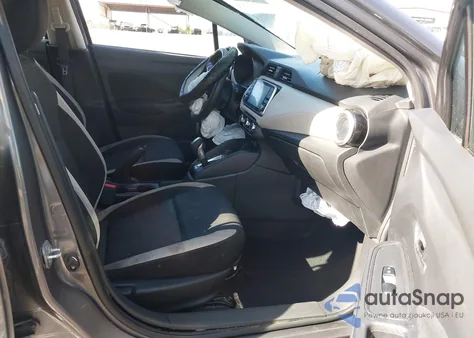 2021 Nissan Versa Sv Xtronic Cvt from USA, damaged, VIN 3N1CN8EV8ML914624